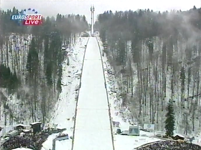 Skocznia w Oberstdorfie (Eurosport)